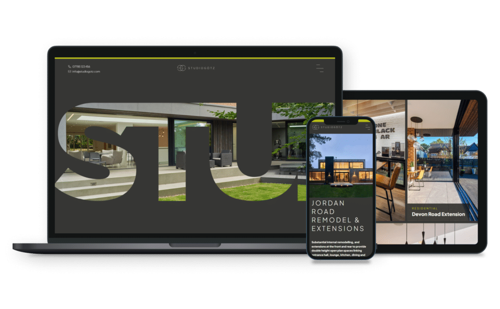 StudioGotz devices web design
